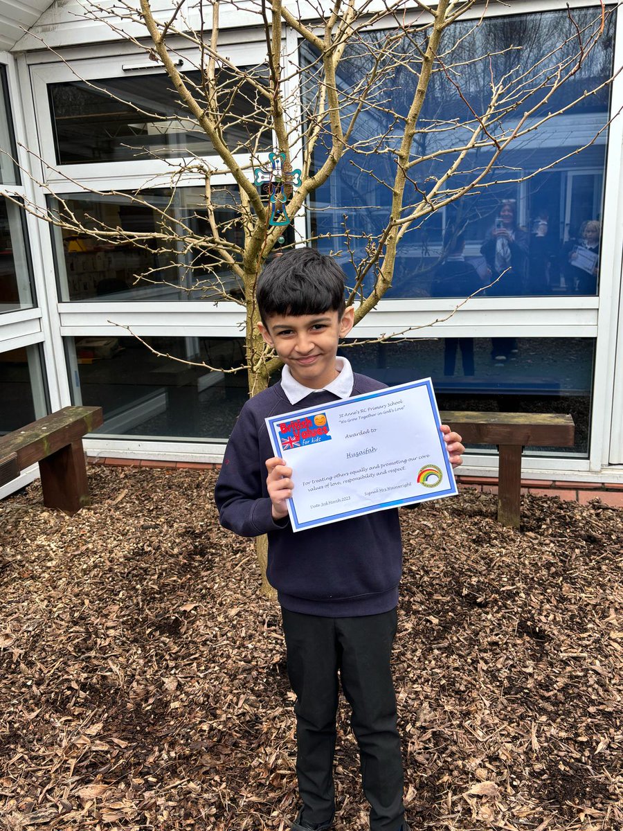 Our certificate winners this week!