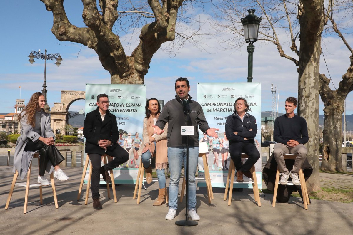 LuisLopezLugues's tweet image. 🗓️ 9 de marzo
📍 Marín
🏃‍♂️ Campionato de España de Marcha en Ruta

As #RíasBaixas acollen un novo evento deportivo de impacto global. Unha cita que fala da boa saúde do noso atletismo e da aposta e o compromiso da @depo_es co deporte da provincia.