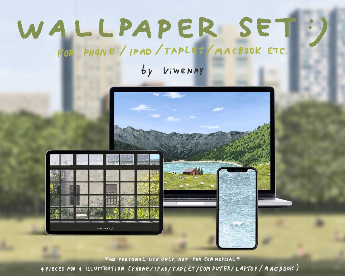 viwenny's tweet photo. WALLPAPER SET 🪿🍦
ตอนเปิดวางจำหน่าย wallpaper ผ่านทาง line shop แล้วนะคะ

โดยที่ภาพประกอบของเรา 1 ภาพจะประกอบด้วย
– Phone 1 ea
– Ipad / Tablet 2 ea
– Laptop/ Computer 1 ea

จิ้มลิ้งค์ใต้ทวิตนี้ได้เลยค่ะ 👇 https://t.co/tE82Yij8l5