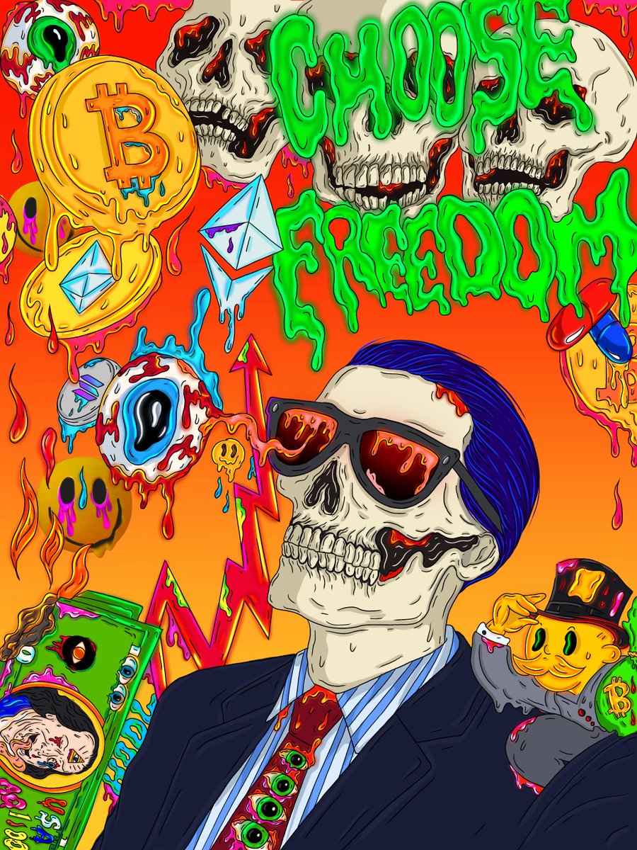 ALIENQUEENNFT's tweet image. GM 💀