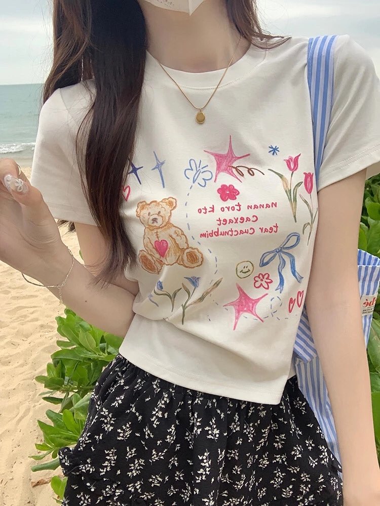 KSVT13's tweet photo. 🌷🧁✨เสื้อยืด ผ้านุ่มใส่สบายลายน่ารักๆ💖
#ช้อปปี้แฟชั่น 

พิกัด📍 https://t.co/8X5ocTRoHH https://t.co/87cafjJ5Oy