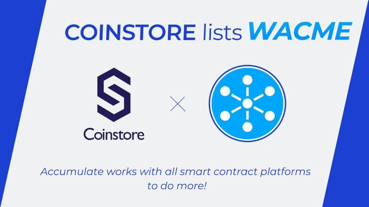 ADIs (Accumulate Digital Identifiers) boost transaction clarity by delivering intuitive addresses for organizations or devices, avoiding lengthy random codes <a href="/CoinstoreExc/">Coinstore</a>

Benefits:  
-Foundations  
-Tech  
-Opportunities

 #Coinstore #WACME  
<a href="/accumulatehq/">Accumulate ❄</a>