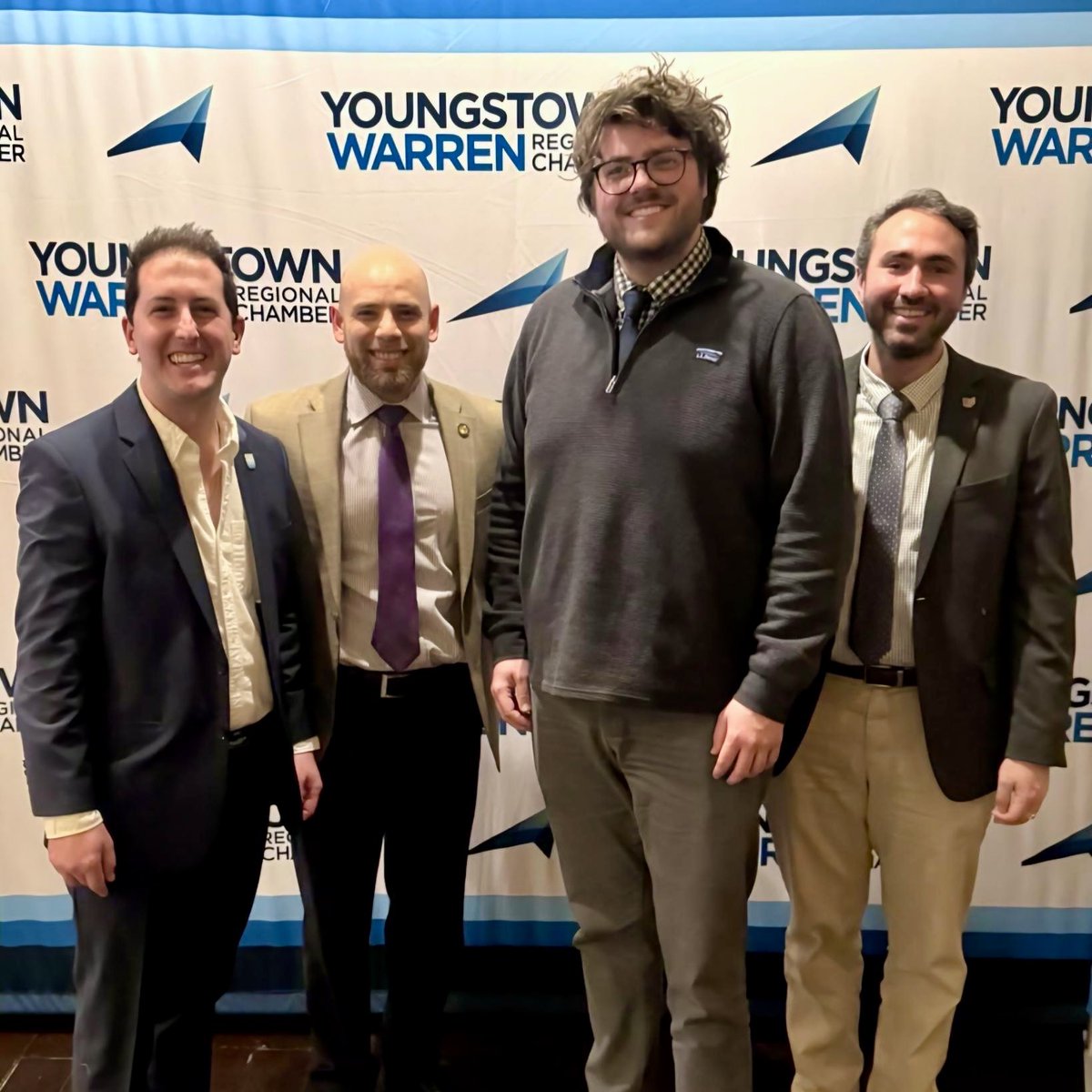 Rep. Nick Santucci (@nickssantucci) on Twitter photo Great to join Senator <a href="/AlCutrona/">Senator Al Cutrona</a> and Representatives <a href="/texfischer/">Tex Fischer</a> & <a href="/DavidThomasOH/">David Thomas</a> at the <a href="/ywchamber/">Youngstown/Warren Regional Chamber</a>’s Family-Owned Business Awards Dinner.
Congrats to all the winners, and thank you for your contributions to the Lake to River region! Great to join Senator <a href="/AlCutrona/">Senator Al Cutrona</a> and Representatives <a href="/texfischer/">Tex Fischer</a> & <a href="/DavidThomasOH/">David Thomas</a> at the <a href="/ywchamber/">Youngstown/Warren Regional Chamber</a>’s Family-Owned Business Awards Dinner.
Congrats to all the winners, and thank you for your contributions to the Lake to River region!