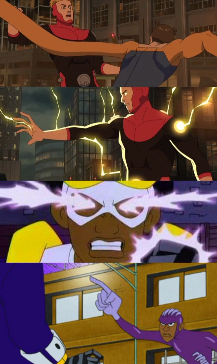 Quase a mesma coisa!
Eis que tô assistindo o futuro e lembro do passado! #invencivel #Invencible