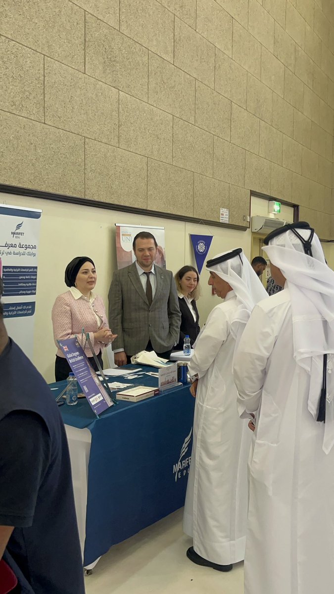 It was an honor to meet Undersecretary of the Ministry of Education and Higher Education, Dr. Ibrahim bin Saleh Al Nuaimi. We discussed important matters regarding education, students’ future, and their choices for the right universities.
#Education #StudyAbroad #@Qatar_Edu