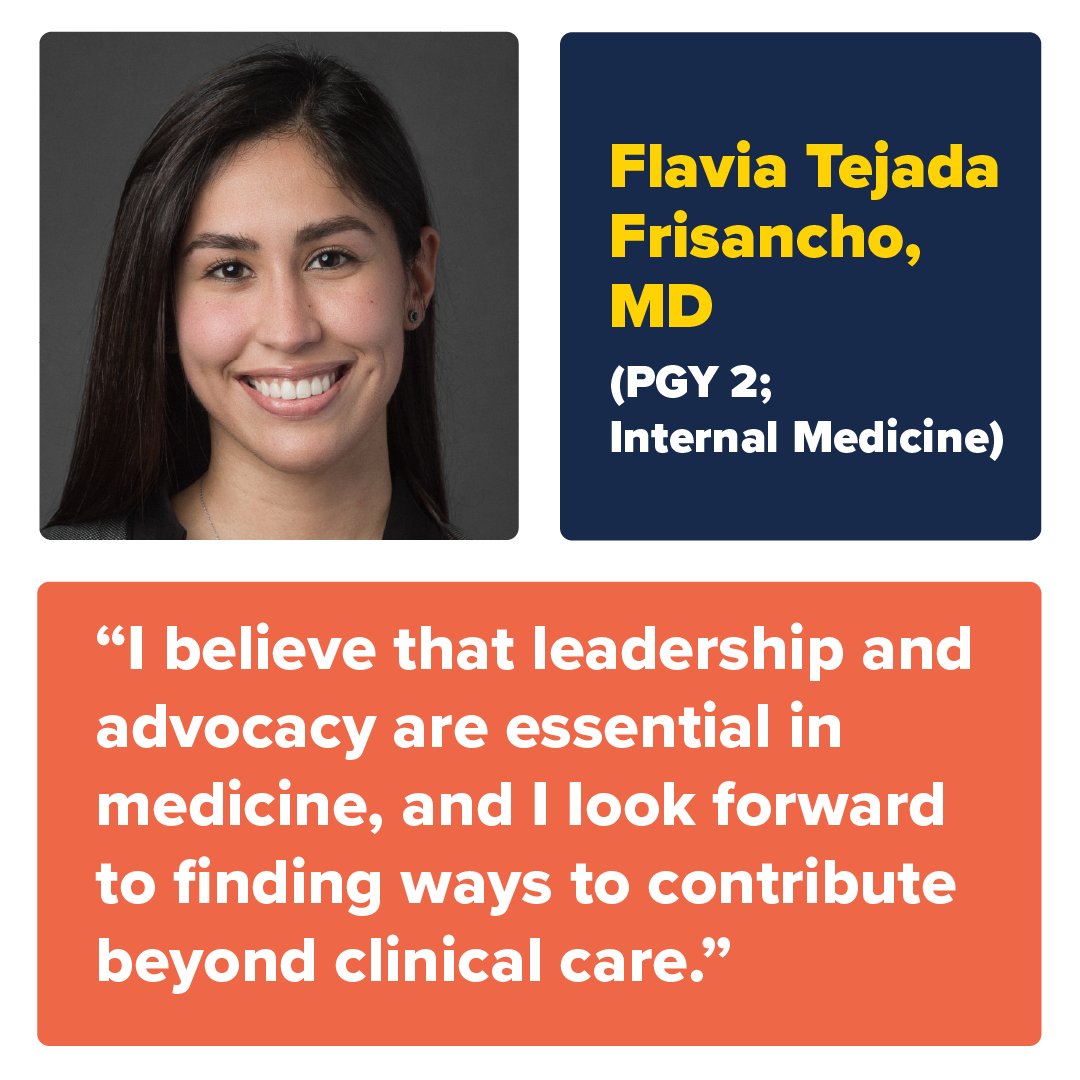 MedStar Health Academics (@medstaracademic) on Twitter photo 👋 Meet Flavia Tejada Frisancho, MD, (PGY 2; <a href="/IMMWHC/">MWHC IM Residency</a>).
The challenges of leaving her home country of Peru to pursue her dreams have made her stronger, says Dr. Tejada Frishancho. She hopes to inspire others—especially women and minorities in medicine.
medstargme.news/frishancho 👋 Meet Flavia Tejada Frisancho, MD, (PGY 2; <a href="/IMMWHC/">MWHC IM Residency</a>).
The challenges of leaving her home country of Peru to pursue her dreams have made her stronger, says Dr. Tejada Frishancho. She hopes to inspire others—especially women and minorities in medicine.
medstargme.news/frishancho