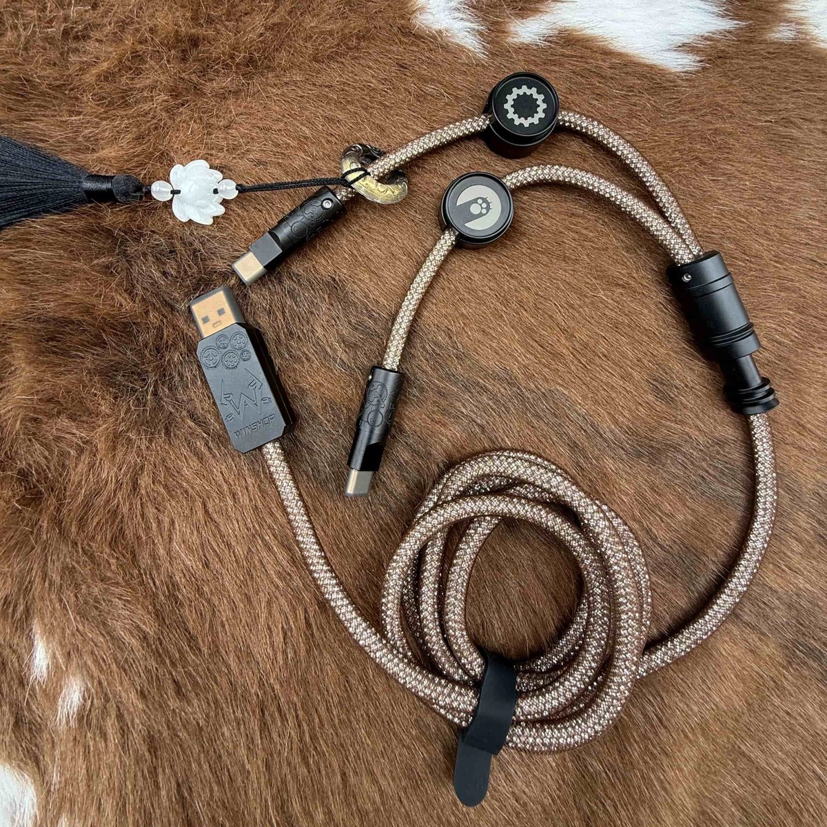 WINSHOP Split Dual 8K Gaming Cable AM Edition なぜかページできて