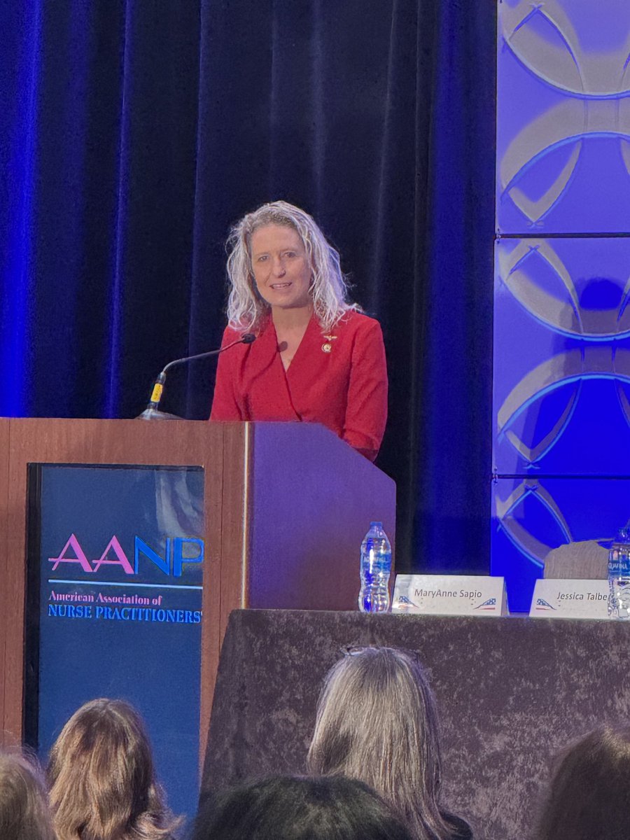 AANP Health Policy Conference! Thank you Congressman Jen  Kiggans from VA for supporting NPs#AANPHPC