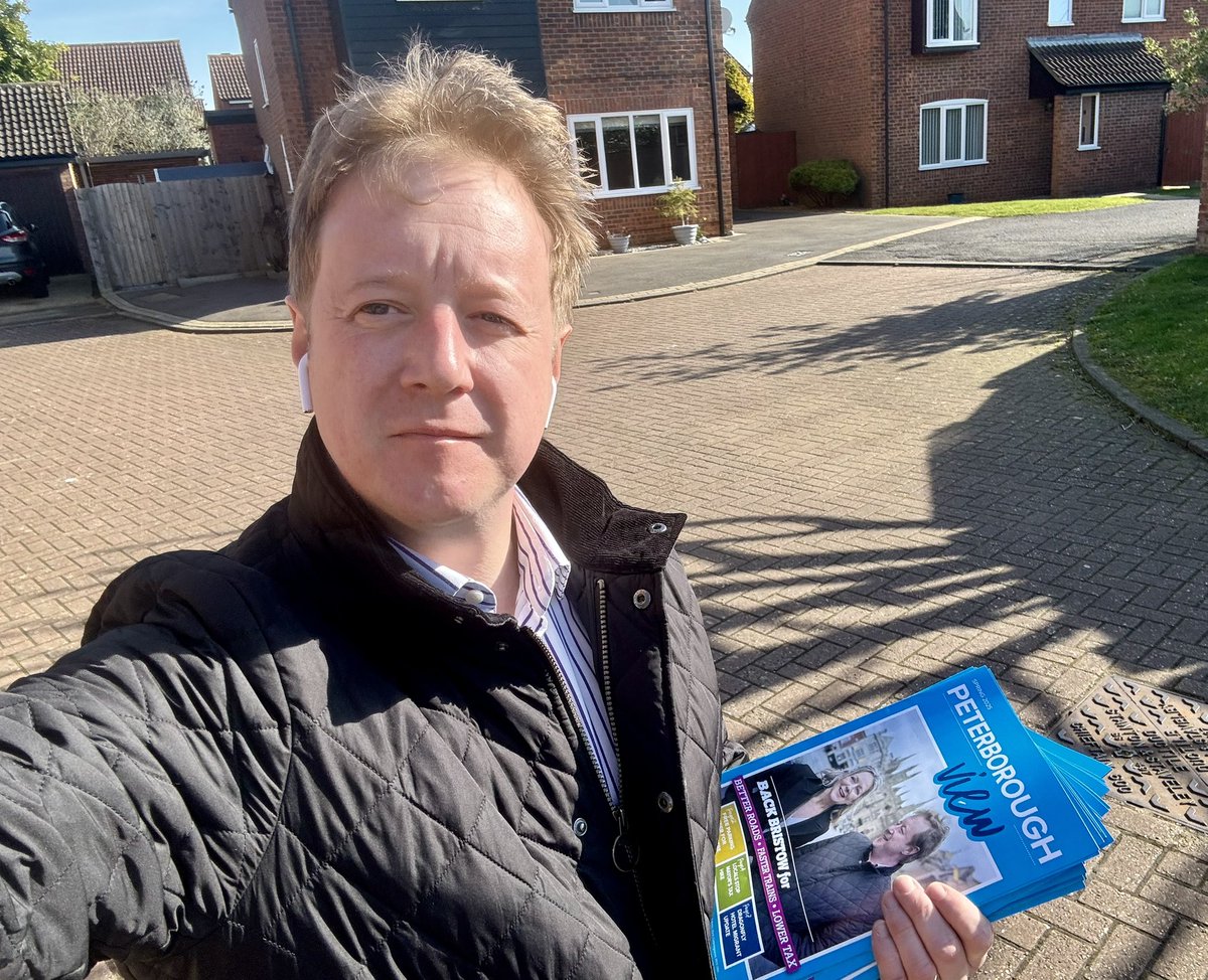 paulbristow79's tweet photo. Out in #Werrington #Peterborough this morning delivering my latest magazine and listening to local people 💙 https://t.co/VC1dQgQlPi
