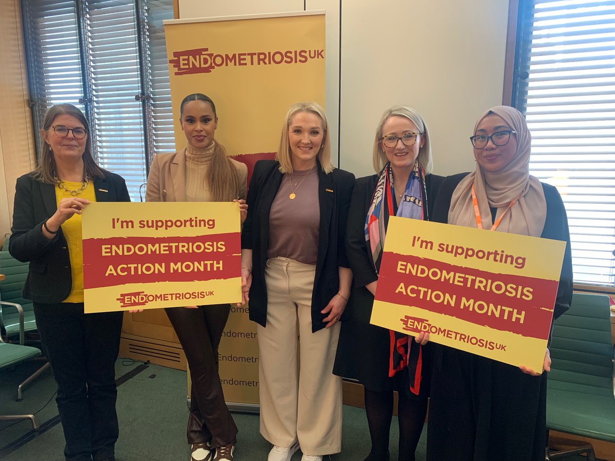 So many constituents have shared with me the impact endometriosis has had on their lives and the need for better understanding of symptoms and support. I was pleased to meet <a href="/EndometriosisUK/">Endometriosis UK</a> campaigners today to learn what MP’s can do to support.
