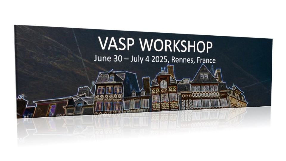 ISCR (@chimie_iscr) on Twitter photo 📢The Vienna Ab-initio Simulation Package (VASP) Workshop will be held in Rennes from 📅June 30th to July 4th on the <a href="/ENSCR/">ENSCR</a> site
➡️iscr.univ-rennes.fr/vienna-ab-init…
Registrations are open!
<a href="/CNRSchimie/">CNRS Chimie</a> <a href="/CNRS_dr17/">CNRS Bretagne et Pays de la Loire</a> <a href="/RennesUniv/">Université de Rennes</a> <a href="/INSA_Rennes/">INSA Rennes</a> 📢The Vienna Ab-initio Simulation Package (VASP) Workshop will be held in Rennes from 📅June 30th to July 4th on the <a href="/ENSCR/">ENSCR</a> site
➡️iscr.univ-rennes.fr/vienna-ab-init…
Registrations are open!
<a href="/CNRSchimie/">CNRS Chimie</a> <a href="/CNRS_dr17/">CNRS Bretagne et Pays de la Loire</a> <a href="/RennesUniv/">Université de Rennes</a> <a href="/INSA_Rennes/">INSA Rennes</a>