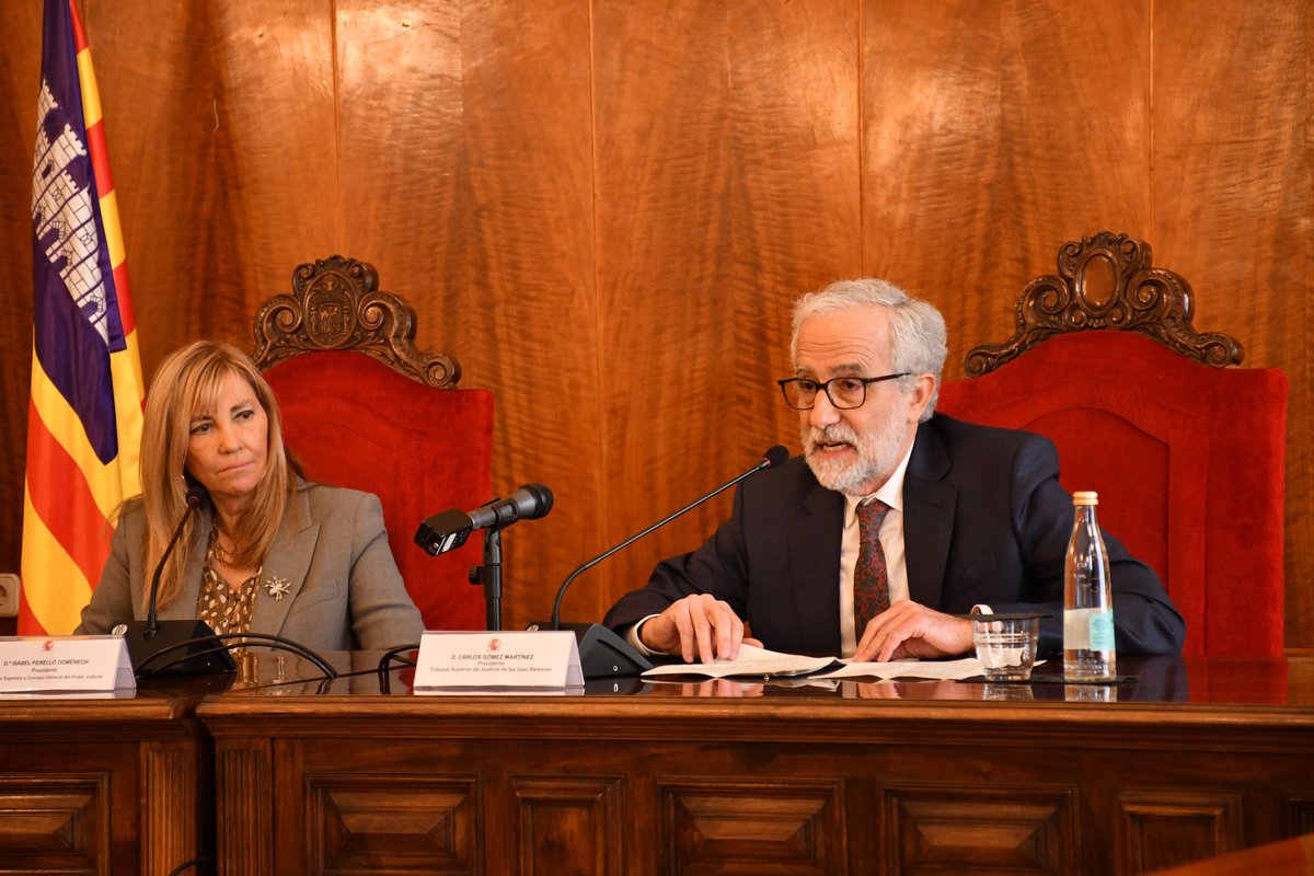 🗣️ La presidenta del TS y del CGPJ durante su intervención en el acto de inauguración de las Jornadas anuales de presidentes y presidentas de TSJ: “No hay sociedad libre ni democrática sin jueces independientes, responsables e inamovibles”

📄 poderjudicial.es/cgpj/es/Poder-…