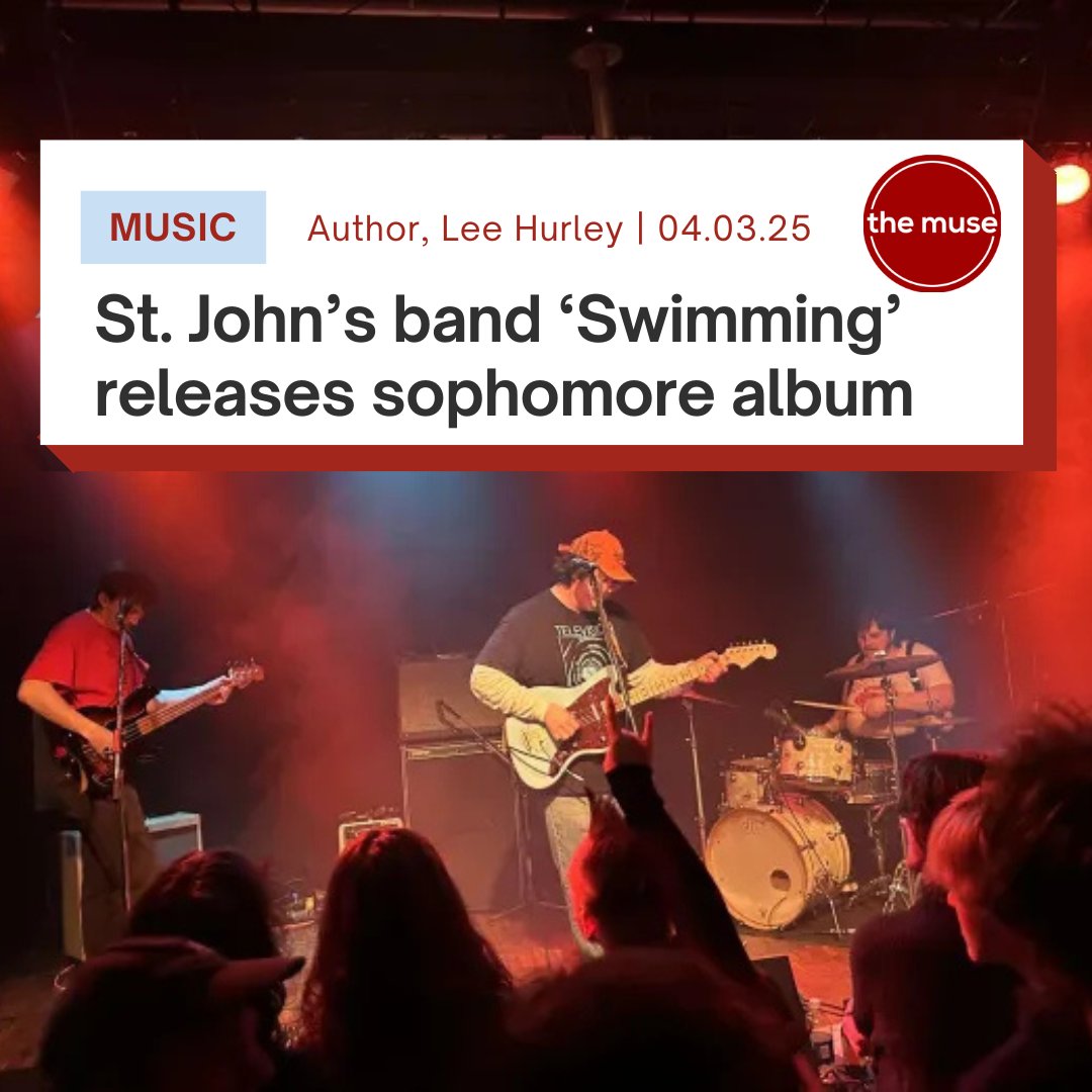 Following the immense success of their first album, 'That’s OK' in 2021, St. John’s midwest emo/math rock trio Swimming has returned with another remarkable record 'Old'.

themuse.ca/st-johns-band-…