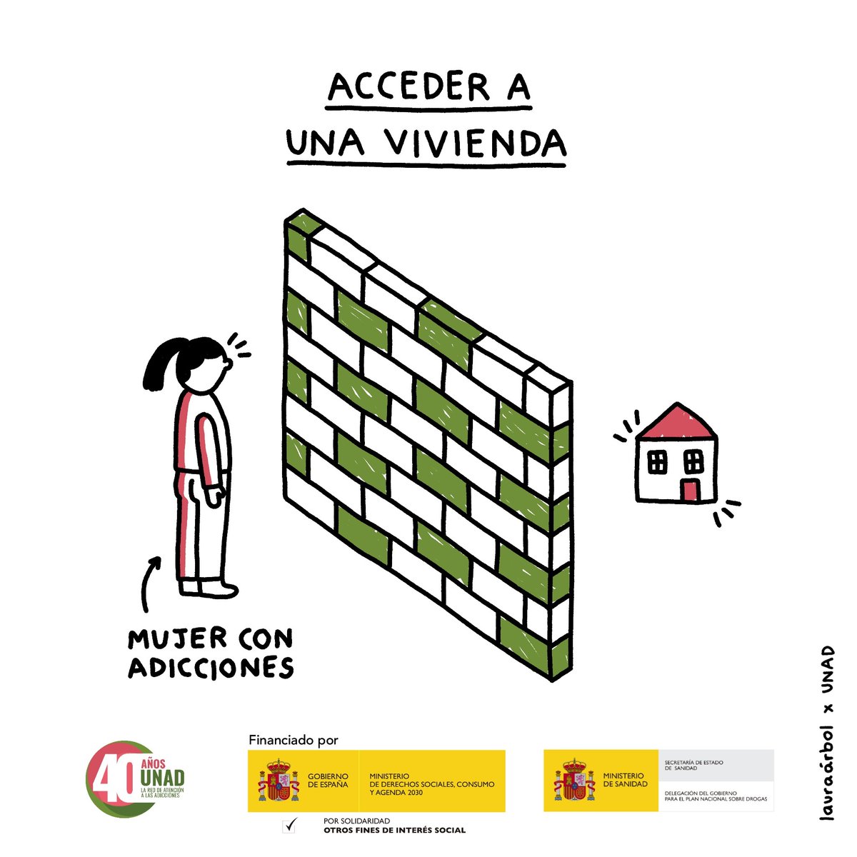 🤝 Desde el Grupo <a href="/abd_ong/">ABD</a> nos sumamos a <a href="/UNADenred/">UNAD</a> para pedir que se reconozcan y protejan los derechos de las mujeres con adicciones

🏠 La falta de ingresos estables impide el acceso de las mujeres con adicciones a una vivienda, al alquiler o compra de la misma. Por el #8M,