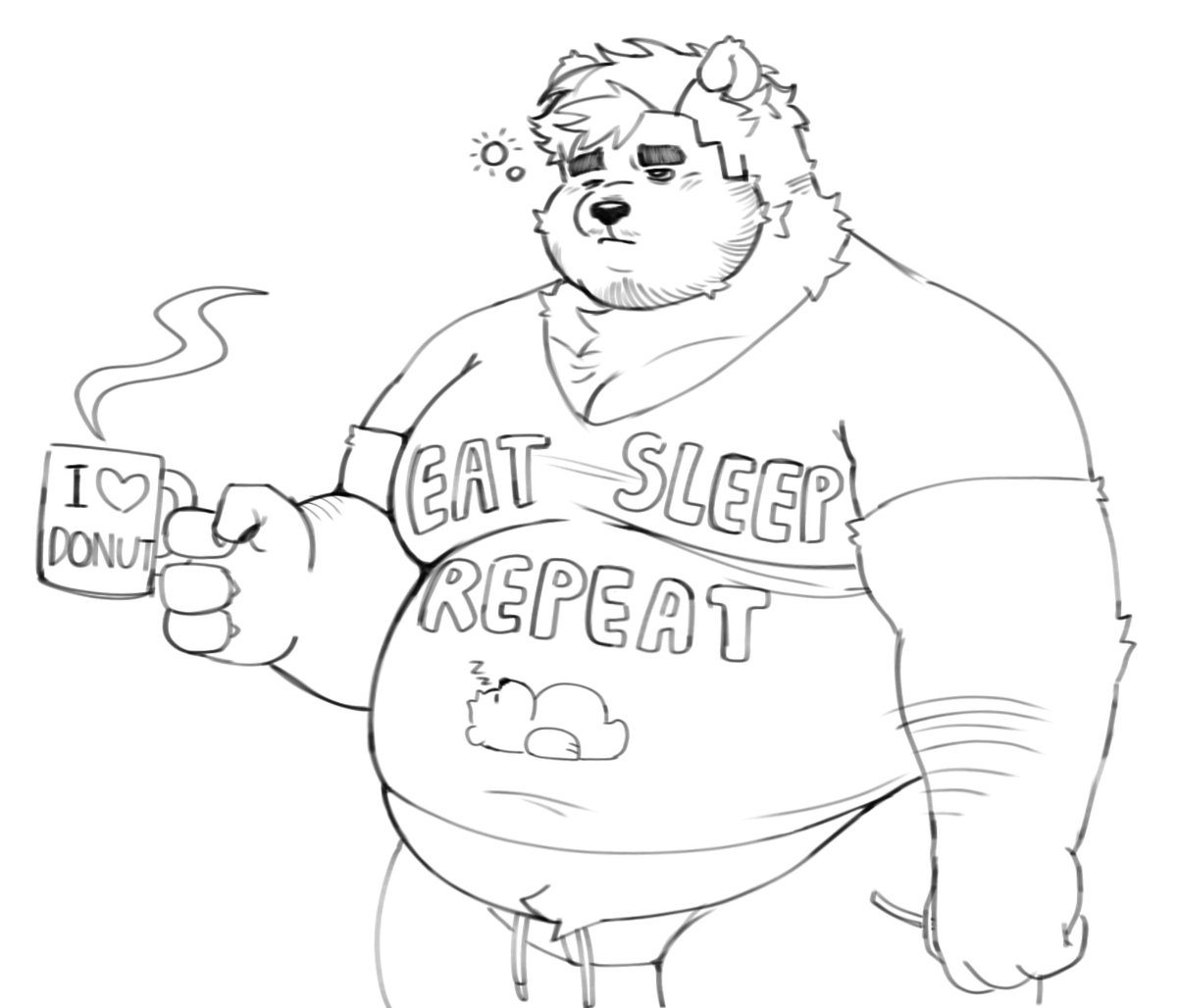 *sigh* another tiring morning....