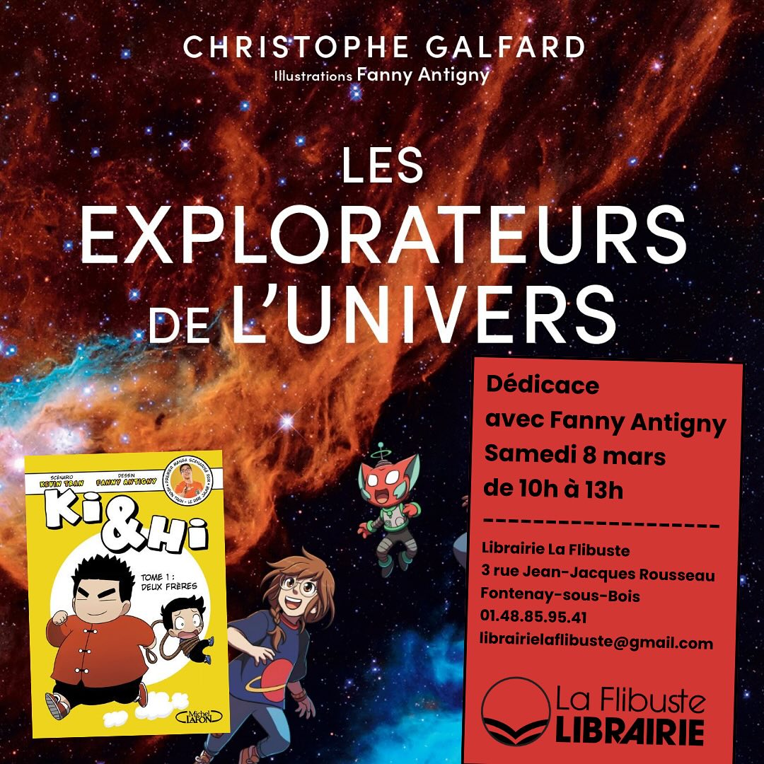 Mangas Made in FR đ«đ· (@mangasmadeinfr) on Twitter photo â«
đ La Flibuste Ă Fontenay-sous-Bois (94) (<a href="/LaFlibuste_Lib/">Librairie La Flibuste</a>) le 08/03 10h-13h
- Fanny Antigny (@lesdessinsdefa) pour "Ki & Hi" aux Ăditions Michel Lafon (<a href="/michellafon/">Editions Michel Lafon</a>) â«
đ La Flibuste Ă Fontenay-sous-Bois (94) (<a href="/LaFlibuste_Lib/">Librairie La Flibuste</a>) le 08/03 10h-13h
- Fanny Antigny (@lesdessinsdefa) pour "Ki & Hi" aux Ăditions Michel Lafon (<a href="/michellafon/">Editions Michel Lafon</a>)