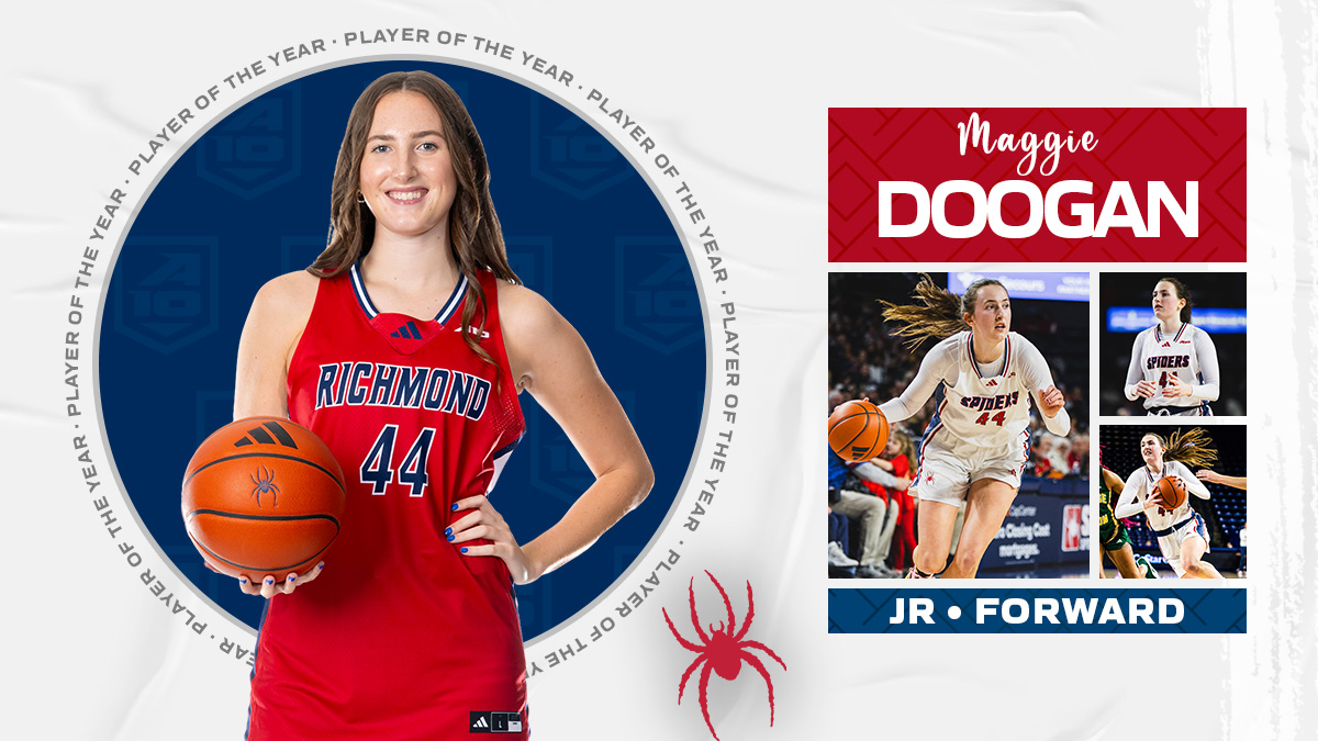 Atlantic 10 WBB (@a10wbb) on Twitter photo The 2024-25 #A10WBB Player of the Year...
Maggie Doogan | <a href="/SpiderWBBall/">Richmond Womenโs Basketball</a>
๐
atlantic10.com/25WBBAwards The 2024-25 #A10WBB Player of the Year...
Maggie Doogan | <a href="/SpiderWBBall/">Richmond Womenโs Basketball</a>
๐
atlantic10.com/25WBBAwards