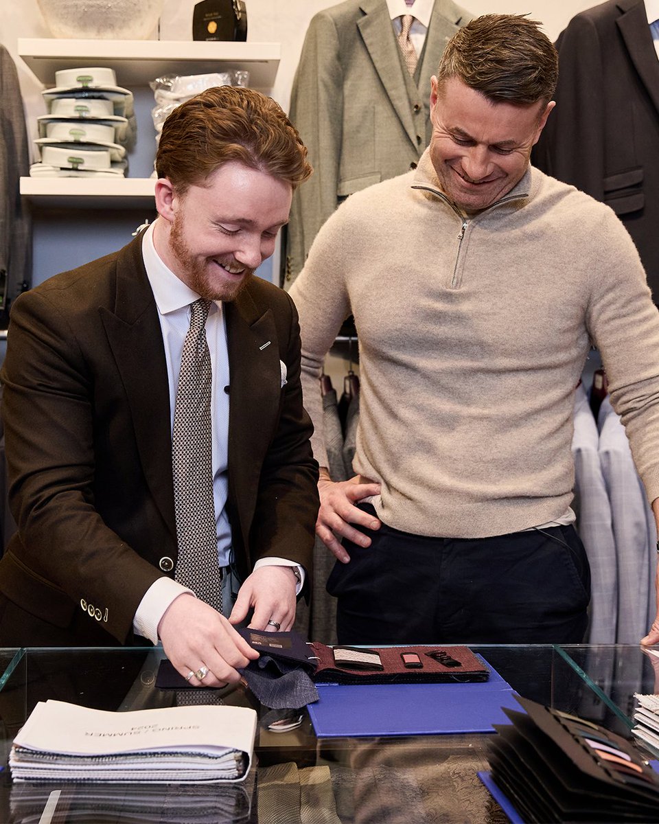 Our Made To Measure service is as much about the experience as it is the suit you get at the end of it. Our specialists work with you along the whole process to help you to design your dream suit, for any occasion.

To learn more in-store or online now: ow.ly/x9Ub50Vakgr