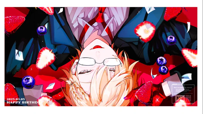 #クリ笑イト 𝟮𝟬𝟮𝟱.𝟬𝟯.𝟬𝟱 𝗛𝗔𝗣𝗣𝗬 𝗕𝗜𝗥𝗧𝗛𝗗𝗔𝗬!!