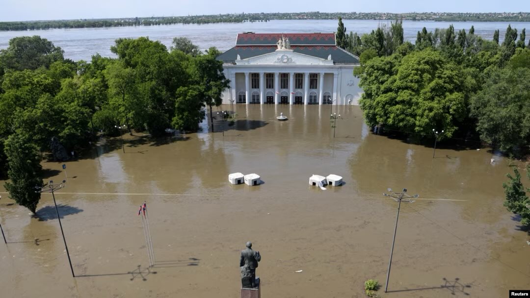 Your usual reminder that Russia blew up the Kakhovka dam
