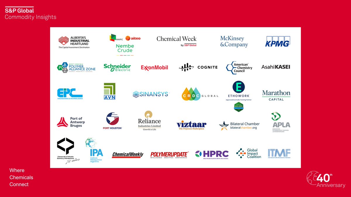Chemical Week (@chemicalweek) on Twitter photo ๐๐น๐ฒ๐๐ฎ๐๐ฒ ๐๐ผ๐๐ฟ ๐ฏ๐ฟ๐ฎ๐ป๐ฑ ๐ฎ๐ ๐๐ต๐ฒ ๐ช๐ผ๐ฟ๐น๐ฑ ๐ฃ๐ฒ๐๐ฟ๐ผ๐ฐ๐ต๐ฒ๐บ๐ถ๐ฐ๐ฎ๐น ๐๐ผ๐ป๐ณ๐ฒ๐ฟ๐ฒ๐ป๐ฐ๐ฒ by S&P Global, happening March 17 - 21 in Houston, TX.
Sponsorship offers you the chance to connect with the most influential leaders in the chemicals industry ๐๐น๐ฒ๐๐ฎ๐๐ฒ ๐๐ผ๐๐ฟ ๐ฏ๐ฟ๐ฎ๐ป๐ฑ ๐ฎ๐ ๐๐ต๐ฒ ๐ช๐ผ๐ฟ๐น๐ฑ ๐ฃ๐ฒ๐๐ฟ๐ผ๐ฐ๐ต๐ฒ๐บ๐ถ๐ฐ๐ฎ๐น ๐๐ผ๐ป๐ณ๐ฒ๐ฟ๐ฒ๐ป๐ฐ๐ฒ by S&P Global, happening March 17 - 21 in Houston, TX.
Sponsorship offers you the chance to connect with the most influential leaders in the chemicals industry