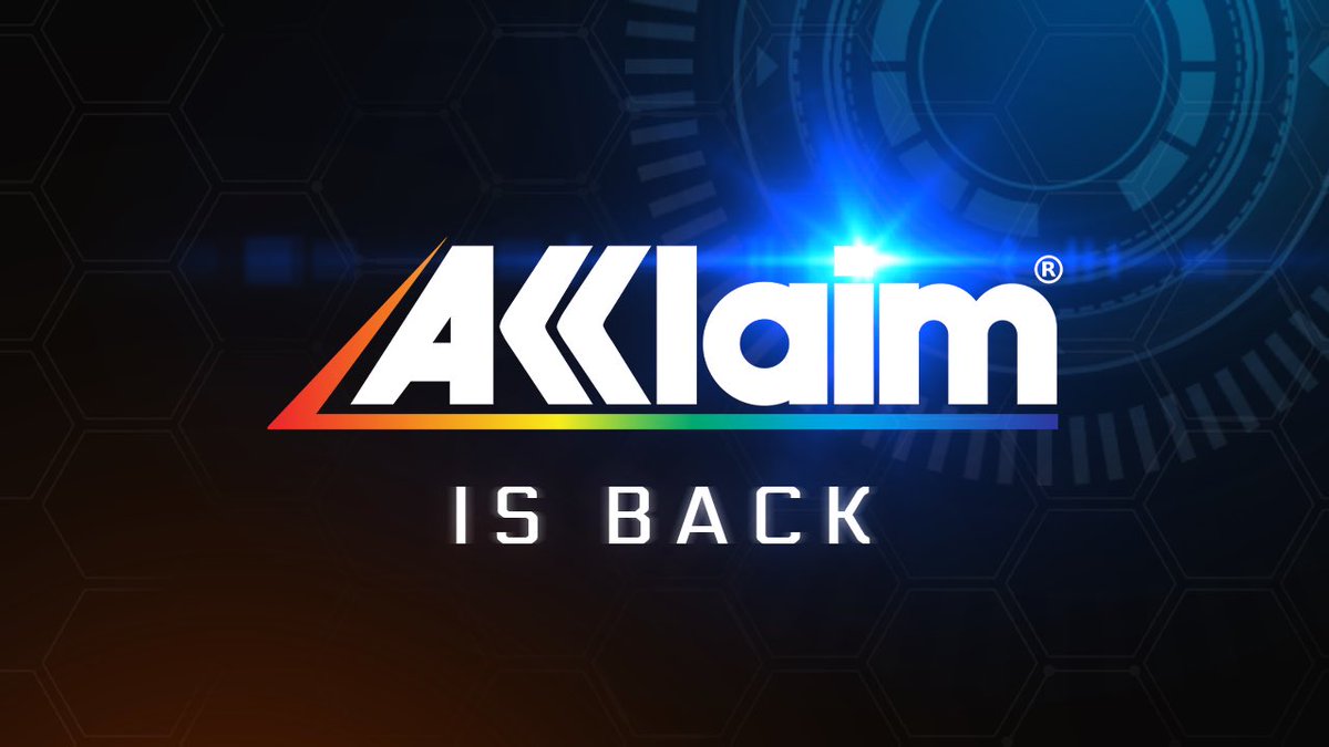 The iconic publisher Acclaim is back in business, and I'm pleased to announce I'm the company's PR manager. 

As someone whose love for games was kindled alongside titles like Wizards &amp; Warriors and Tiger-Heli, I couldn't be more humbled to be a part of this exciting new chapter.