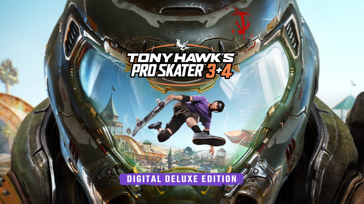 Running back one hell of a crossover.
Tony Hawk's™ Pro Skater™ 3 + 4 Digital Deluxe Edition has all the DOOM that you've been waiting for.
tonyhawkthegame.com