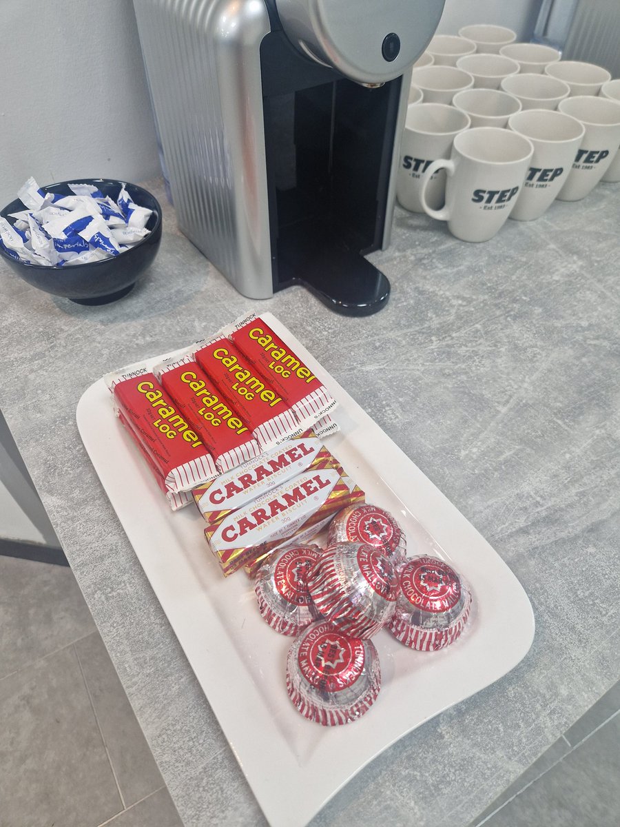 You know you're at a meeting venue in Scotland when these are the snacks!