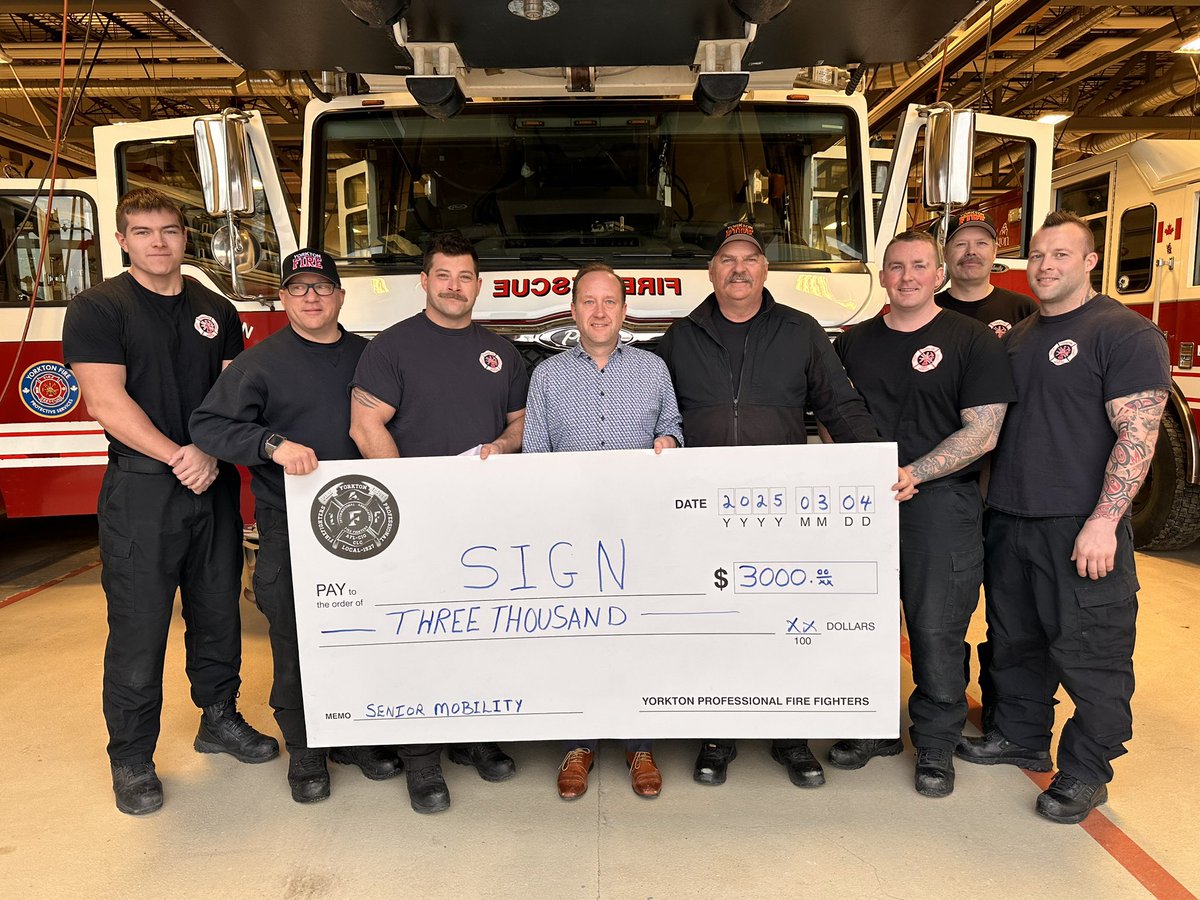 Yorkton Firefighters tweet media