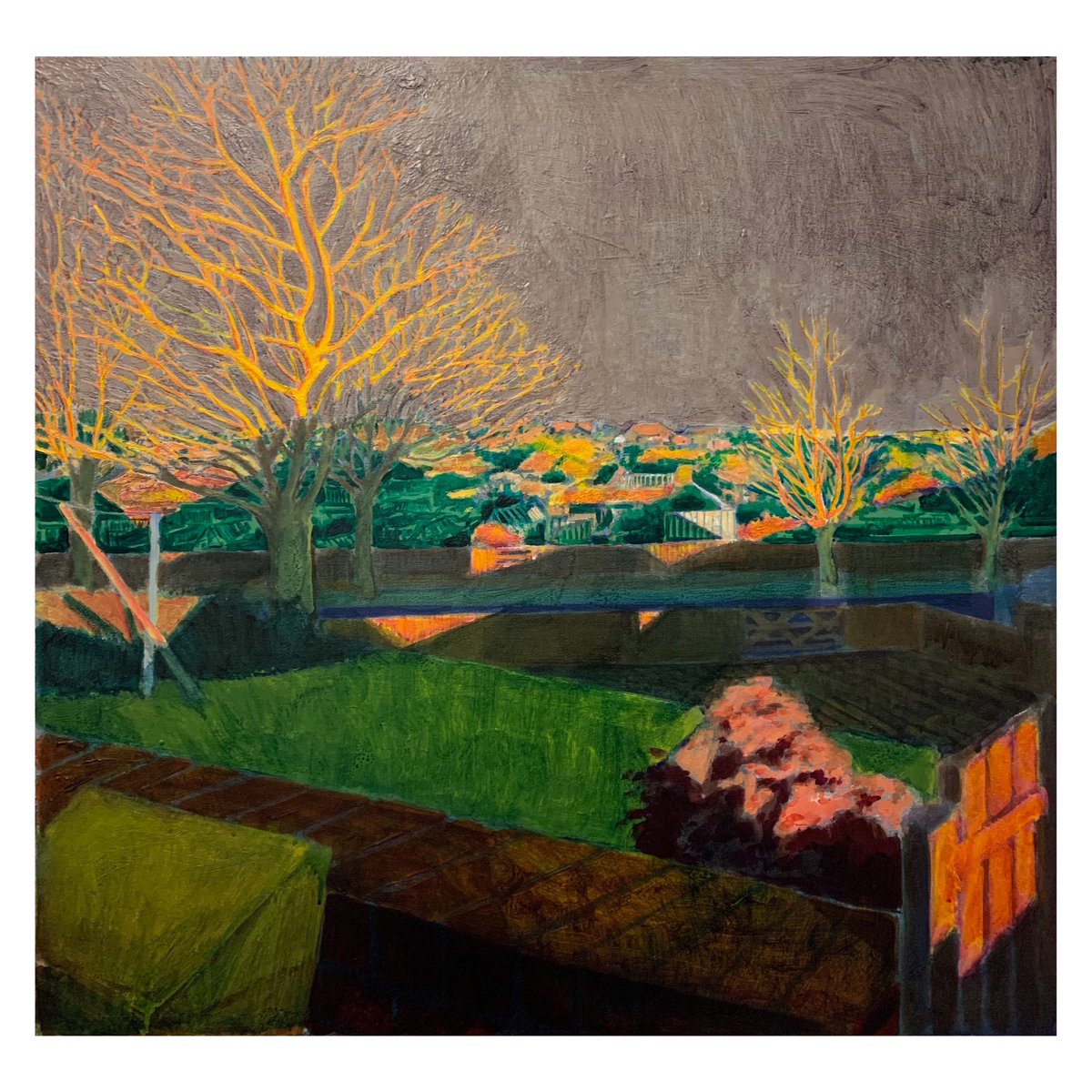Luke McTaggart (@luke_mctaggart) on Twitter photo ‘Morning Light, West Allotments’
Acrylic on canvas
76x80cm
The other of the two pieces I have in this year’s <a href="/Woodhorn/">Woodhorn Museum</a> Open Exhibition. You’ve got until June to catch this brilliant display of the region’s talent. ‘Morning Light, West Allotments’
Acrylic on canvas
76x80cm
The other of the two pieces I have in this year’s <a href="/Woodhorn/">Woodhorn Museum</a> Open Exhibition. You’ve got until June to catch this brilliant display of the region’s talent.