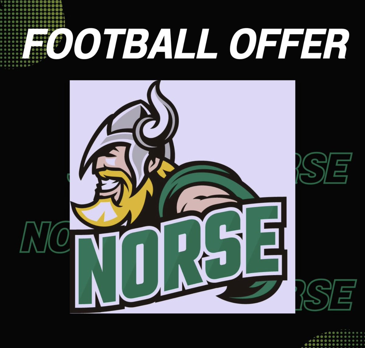 #AGTG After a great conversation with <a href="/ThomasAntavius/">Antavius Thomas</a> and <a href="/MRCNorseFB/">MesabiRange Football</a> I’m blessed to receive an OFFER at Minnesota North College 🙏🏻 <a href="/coachpannucci/">Coach Pannucci</a> <a href="/DwaneRobinson4Q/">Coach Dwane Robinson</a> <a href="/coachraymond321/">Coach Chad Raymond</a> <a href="/MHSdogsfootball/">Melbourne High School Football</a> <a href="/ExpoRecruits/">Expo Recruits</a> <a href="/PrepRedzoneFL/">Prep Redzone Florida</a> @On3Recruits <a href="/recruitbrevard/">Recruit Brevard</a> <a href="/2liveBrevard/">Brevard Football 2Live</a> <a href="/raefsu23/">321 Recruits</a>