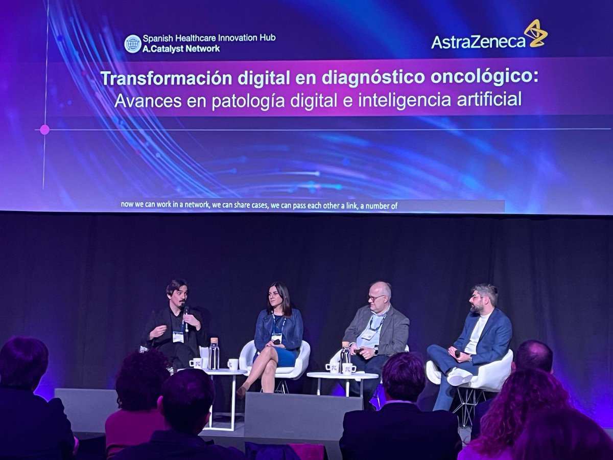 Vall d'Hebron (@vallhebron) on Twitter photo <a href="/yolimacossio/">Yolima Cossio Gil</a> La Dra. <a href="/SansanoValero/">Irene Sansano, MD Phd</a> i el Dr. <a href="/Tholthoron/">Jordi Temprana-Salvador</a> del Servei d’Anatomia Patològica participen en la sessió Transformació digital en diagnòstic oncològic: Avenços en patologia digital i Intel•ligència Artificial. <a href="/yolimacossio/">Yolima Cossio Gil</a> La Dra. <a href="/SansanoValero/">Irene Sansano, MD Phd</a> i el Dr. <a href="/Tholthoron/">Jordi Temprana-Salvador</a> del Servei d’Anatomia Patològica participen en la sessió Transformació digital en diagnòstic oncològic: Avenços en patologia digital i Intel•ligència Artificial.