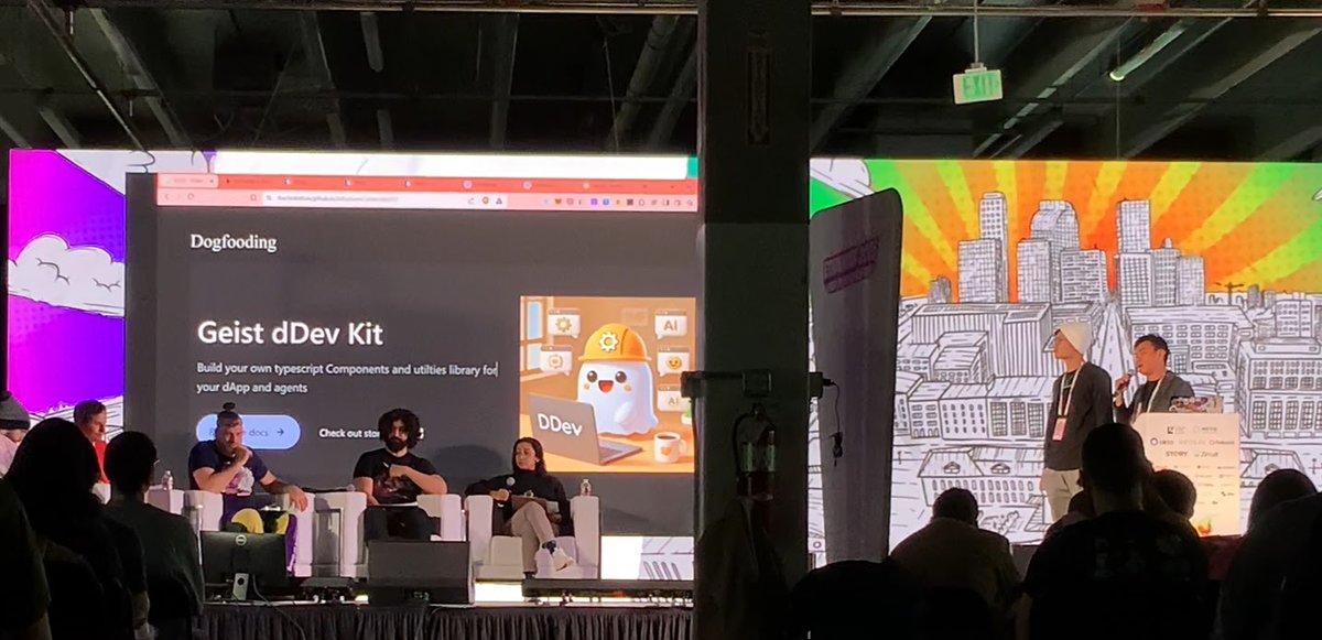 dDevKit | GG23 (@ddevkit) on Twitter photo Our devs took the stage of <a href="/EthereumDenver/">ETHDenver 🏔🦬🦄</a> finalist putch!
Check it out
x.com/debuggingfutur… Our devs took the stage of <a href="/EthereumDenver/">ETHDenver 🏔🦬🦄</a> finalist putch!
Check it out
x.com/debuggingfutur…