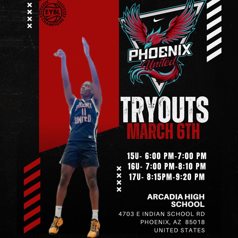 🚨TRYOUTS🚨  <a href="/PrepHoopsAZ/">Prep Hoops Arizona</a> <a href="/GreggRosenberg1/">Gregg Rosenberg</a> <a href="/ArizonaPreps/">Anthony Ray</a> <a href="/CedricCobb_/">©ed®️i© Cobb™</a> <a href="/areacodes/">AreaCodes Basketball</a> <a href="/ZonacoachSal/">Sal Garcia</a>