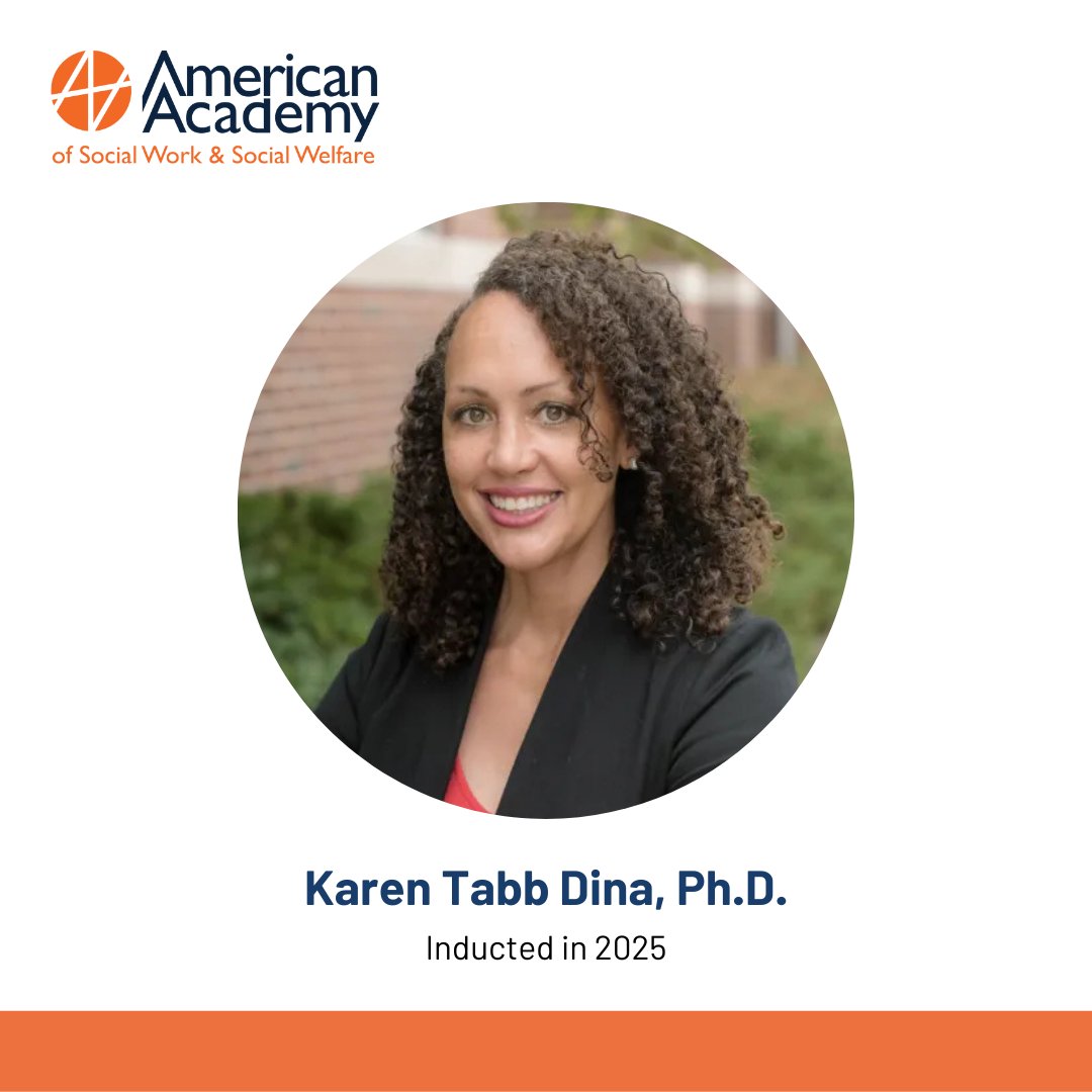American Academy of Social Work and Social Welfare (@aaswsw) on Twitter photo Congratulations to <a href="/ProfessorTD/">Karen Tabb Dina, PhD</a> on her induction into #AASWSW! A Professor at <a href="/UofISocialWork/">ILLINOIS Social Work</a> & faculty affiliate at <a href="/CarleHealth/">Carle Health</a> & <a href="/wggpIllinois/">WGGP</a>, she focuses on identifying risk factors for morbidity & mortality among perinatal women & improving minority health outcomes. Congratulations to <a href="/ProfessorTD/">Karen Tabb Dina, PhD</a> on her induction into #AASWSW! A Professor at <a href="/UofISocialWork/">ILLINOIS Social Work</a> & faculty affiliate at <a href="/CarleHealth/">Carle Health</a> & <a href="/wggpIllinois/">WGGP</a>, she focuses on identifying risk factors for morbidity & mortality among perinatal women & improving minority health outcomes.