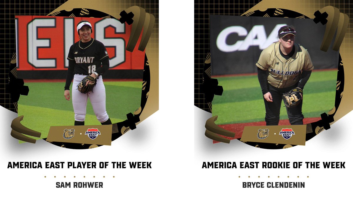 Congratulations to Sam Rohwer and Bryce Clendenin on being named the America East Player and Rookie of the Week!

📝: tinyurl.com/54seuszn