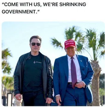 <a href="/elonmusk/">Elon Musk</a> Together they are shrinking government and making America wealthy