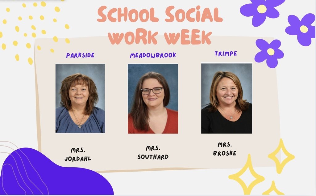 Shoutout to our school social workers making a difference every day! 🌟 Your dedication, care, and support help students thrive academically and emotionally. Thank you for all you do! #SchoolSocialWorkers #ThankYou