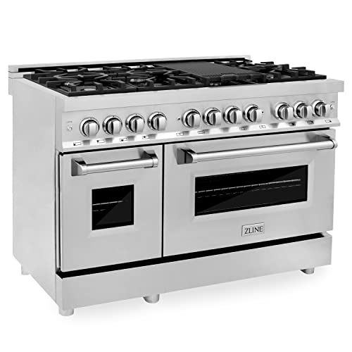 cooker9471's tweet image. ZLINE 48&quot; Dual Fuel Range with Color Options  - range-cooker-reviews.com/products/zline… #KitchenAppliances #CookingCommunity