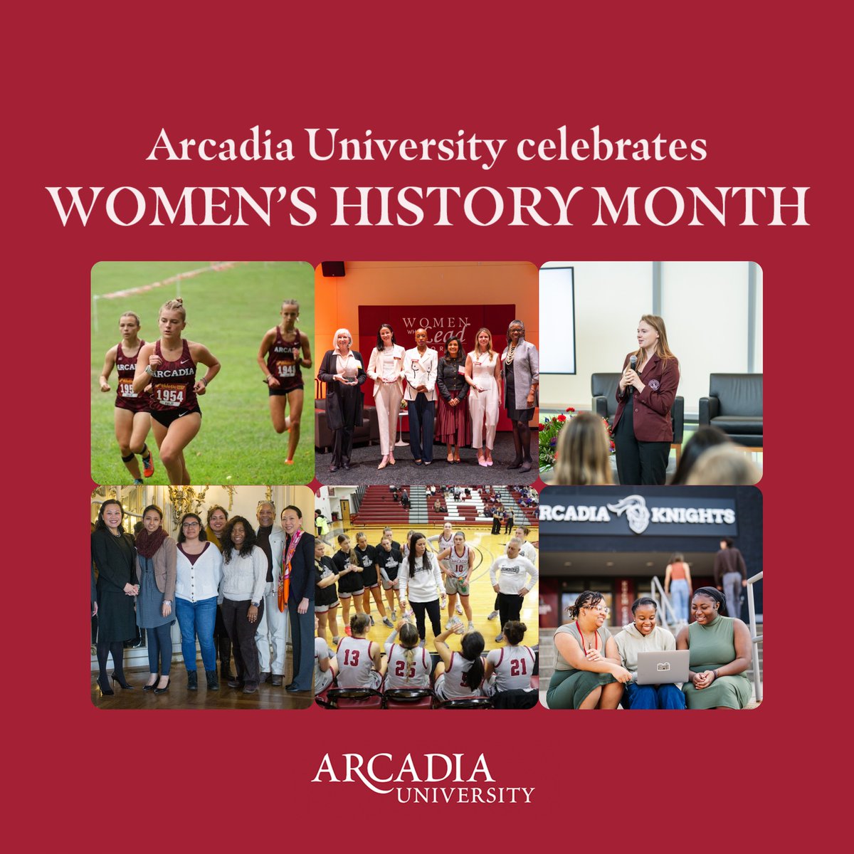 This Women’s History Month, we celebrate the incredible women of Arcadia and those who inspire us daily. From classmates and professors to mentors, friends, and family, their impact is everywhere. Let’s uplift and learn from the powerful women in our community and beyond. 🤍✨