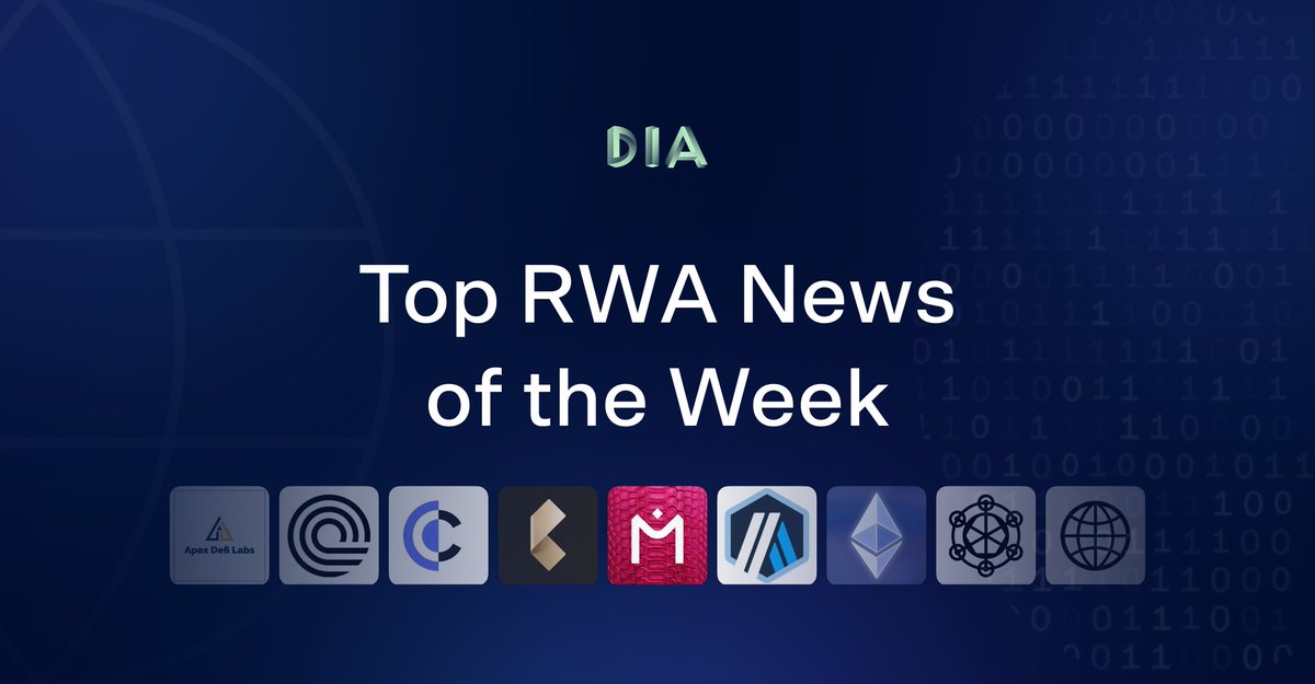 🏠 ⛓️ Weekly RWA News: Tokenizing the World

Amid market uncertainty, RWAs continue to gain momentum—advancing institutional adoption, expanding to new asset classes, and pushing innovation across DeFi.

Here’s a recap of last week’s biggest developments 🧵👇