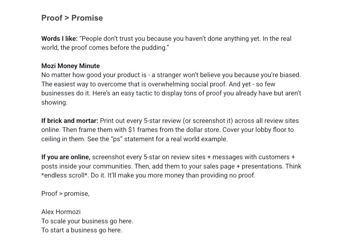 AlexHormozi's tweet image. You’re not selling as much as you want because you’re focusing on the wrong thing.