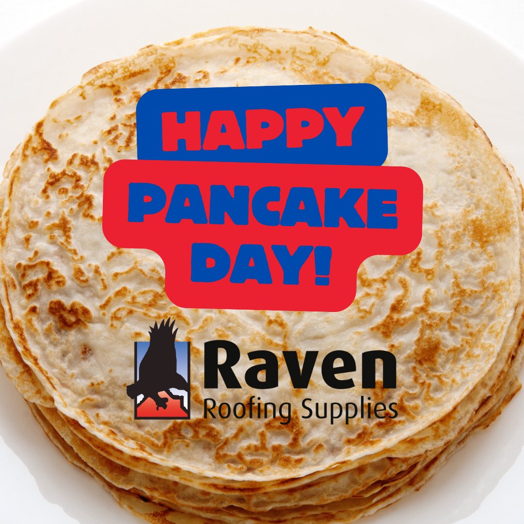 Come into one of our branches where we will serve you some flipping good prices on roofing supplies! We’ve got a stack of quality roofing supplies waiting 🥞 #PancakeDay #roofing #roofingsupplies #ravenroofingsupplies