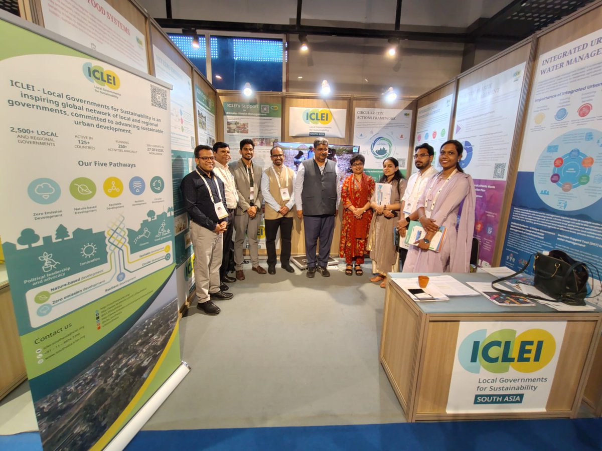 ICLEISouthAsia's tweet photo. Day 1 Highlights from the 12th Regional #3R and #CircularEconomy Forum!

As we approach the final day tomorrow, we invite all attendees to visit our booth, explore collaborative opportunities, and drive meaningful change together!

To Know More: https://t.co/zwC5vyzbFh

#3RForum https://t.co/jOPjuKsJdq