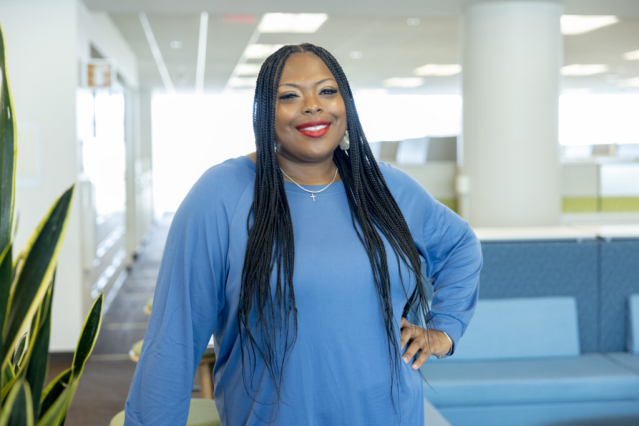 AliWhittier's tweet photo. Quetta Pipkin has had a heart for service since childhood. Today, she raises awareness for preventive screenings and care as a community care partner at BlueCross. Read more about Quetta’s story here. https://t.co/ro8OCXoIV8 https://t.co/hcajlhIaKr