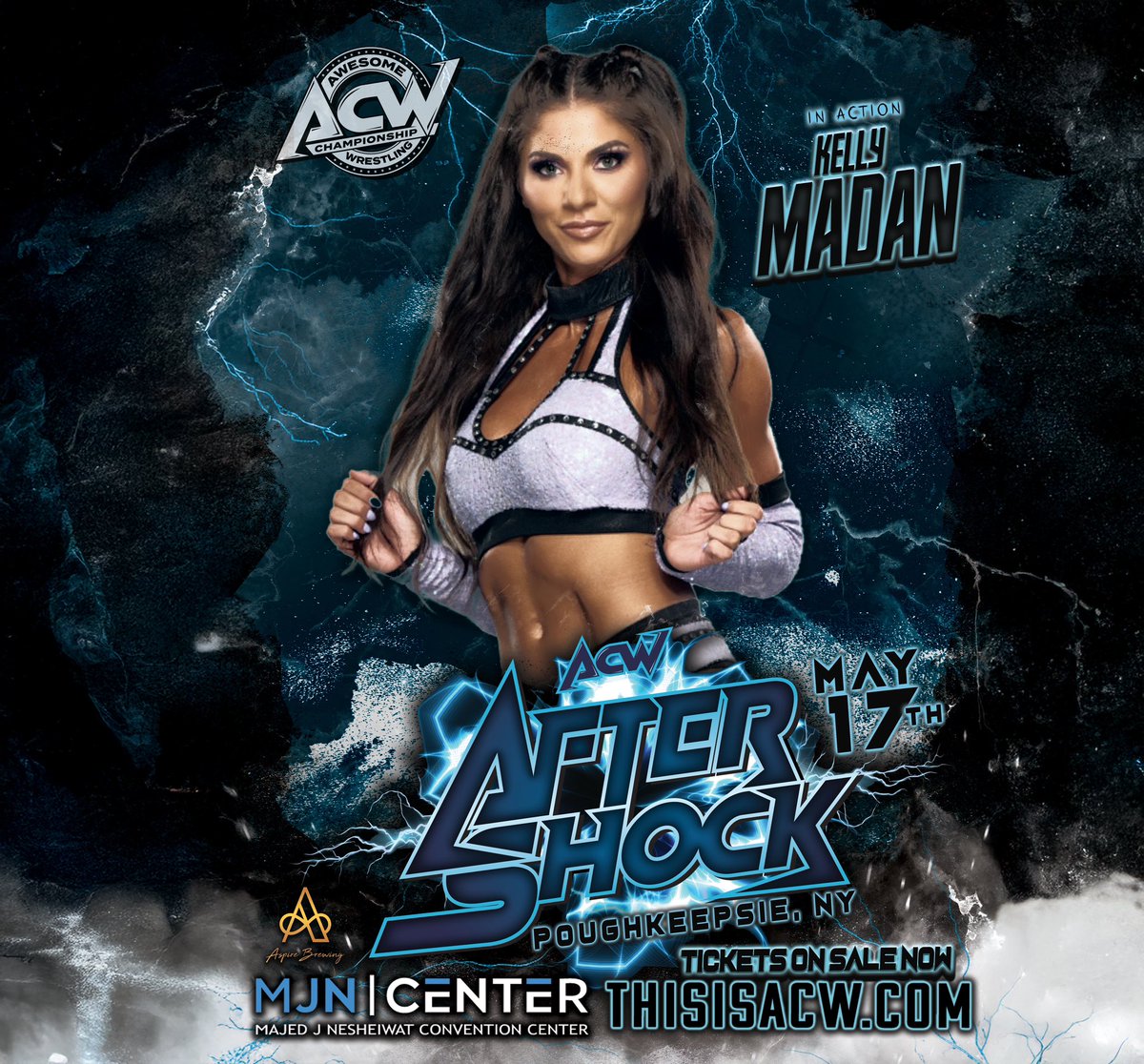 Awesome Championship Wrestling (@this_is_acw) on Twitter photo Kelly Madan returns to ACW Aftershock on May 17th at the MJN Center in Poughkeepsie, NY!
With the ACW Women’s Championship set to debut, will she seize the moment and make history?
🎟️ on sale now at ThisIsACW.com
<a href="/thekellymadan/">Kelly Madan</a>
#ThisIsACW #WomensWrestling Kelly Madan returns to ACW Aftershock on May 17th at the MJN Center in Poughkeepsie, NY!
With the ACW Women’s Championship set to debut, will she seize the moment and make history?
🎟️ on sale now at ThisIsACW.com
<a href="/thekellymadan/">Kelly Madan</a>
#ThisIsACW #WomensWrestling