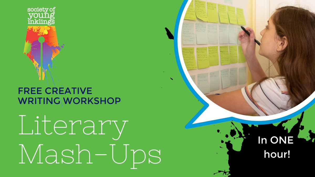 🚀 Starting in ONE HOUR! Join us for "Literary Mash-Ups" - where we'll create unique stories by mixing unexpected genres! Free workshop at 4PM PT/7PM ET. Last chance to register: us02web.zoom.us/meeting/regist… #WritingWorkshop #YoungWriters
