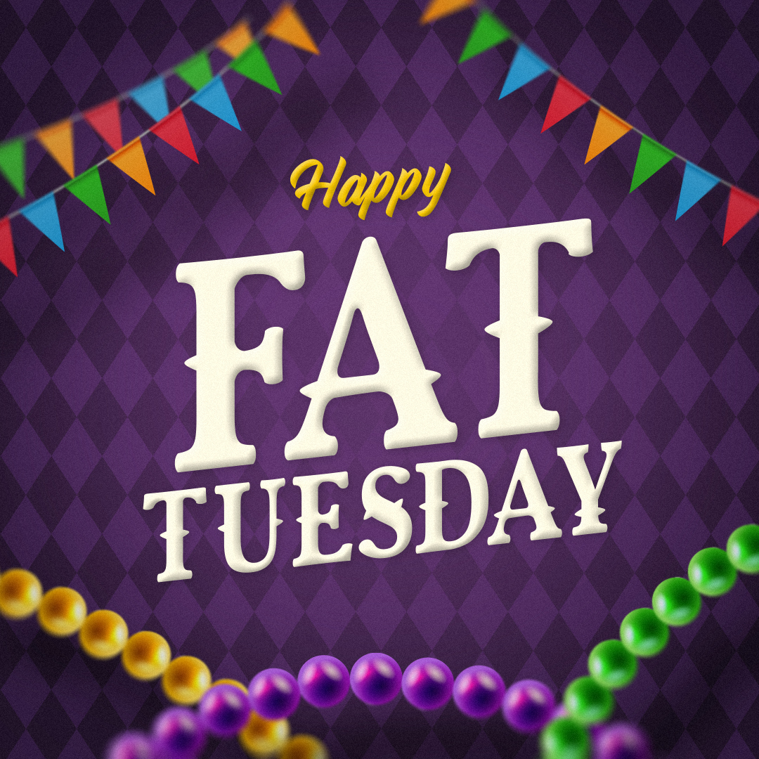 Happy Fat Tuesday, Louisiana. Laissez les bons temps rouler!