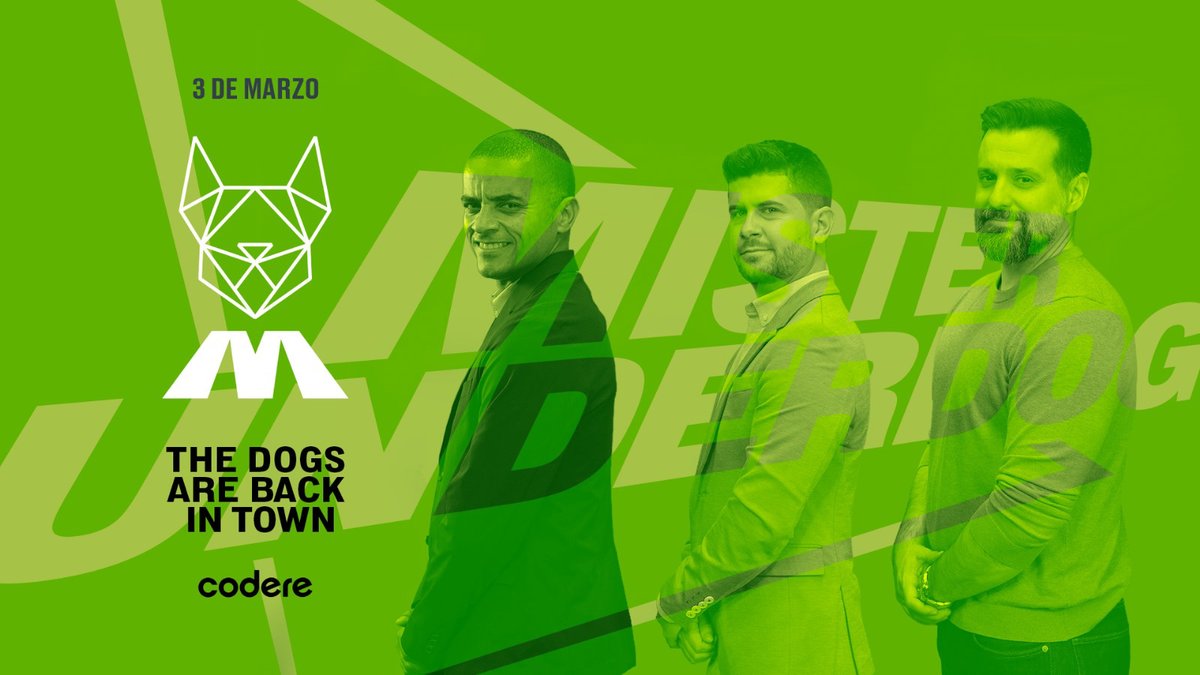 Codere relanza ‘Míster Underdog’ con una imagen renovada.

Codere impulsa la cuarta temporada de su veterano programa deportivo digital, reforzando su apuesta por el marketing de contenidos.📢
grupocodere.com/web/guest/w/co…