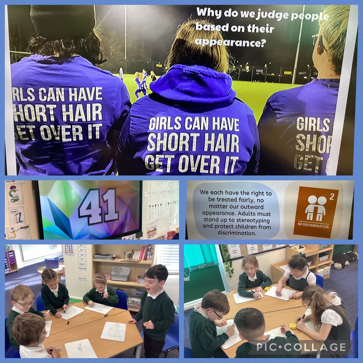 BaderPrimary's tweet image. Y1/2P discussed this article and what it means to be fair. They worked against each other to write their name (half using their opposite writing hand), they all agreed that being fair is important and discussed how they feel when things aren’t fair. #RRSarticle2 #BaderPSHE
